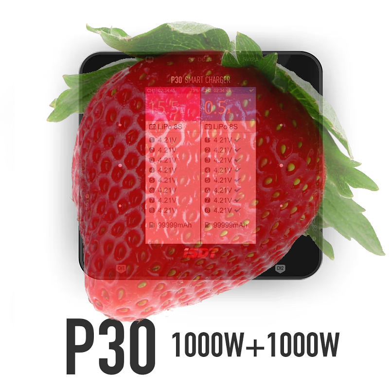 Drone Racing Charger - Chargeur à double équilibrage ISDT P30,